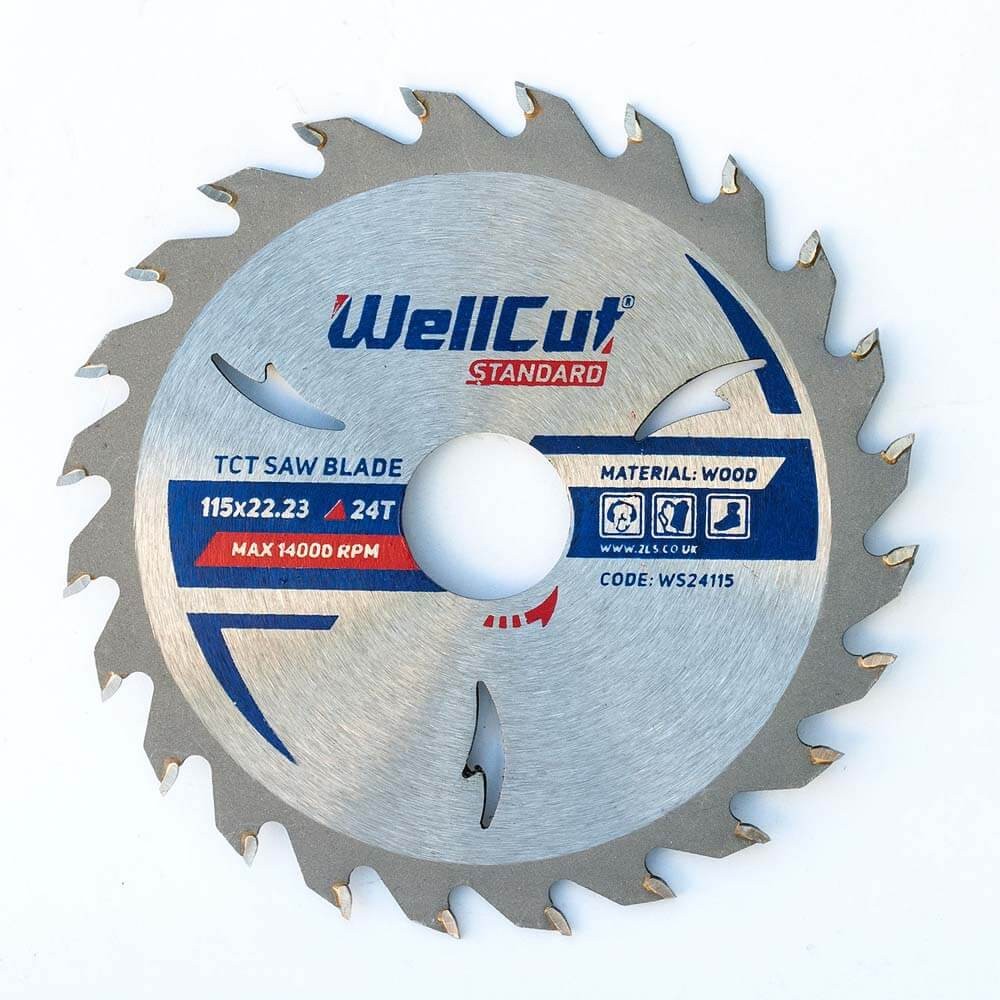 Пиляльний диск WellCut 115x22.23 мм, 24Т